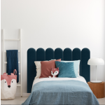 Polsterpaneel Granatblau 20 cm